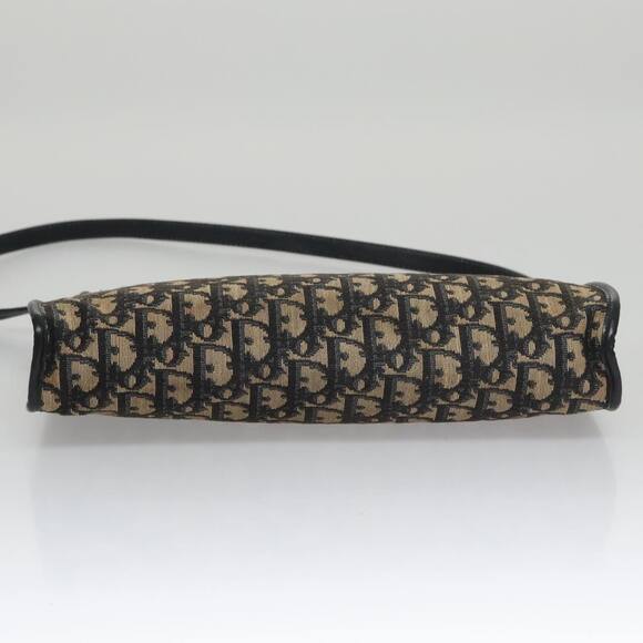 DIOR Trotter Canvas Shoulder Bag Navy - Picture 9 of 12